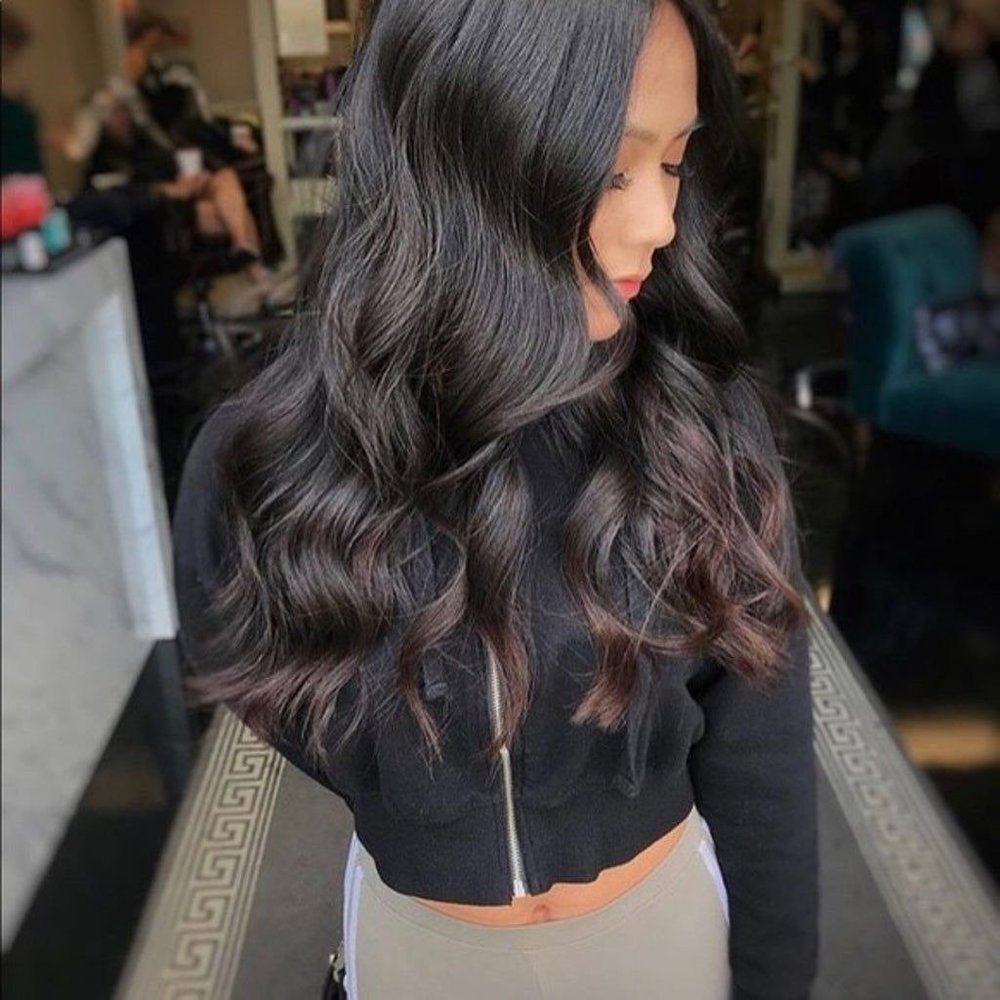 High Quality Human Hair Extensions 1B Body Wave  22" inches